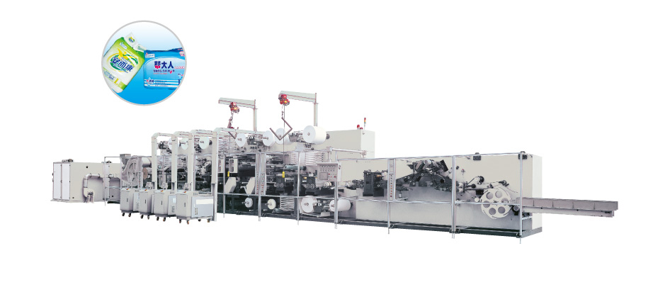 automatic adult diaper machine